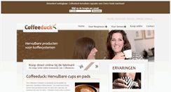 Desktop Screenshot of coffeeduck.com